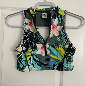 Body Glove Zipper swim top